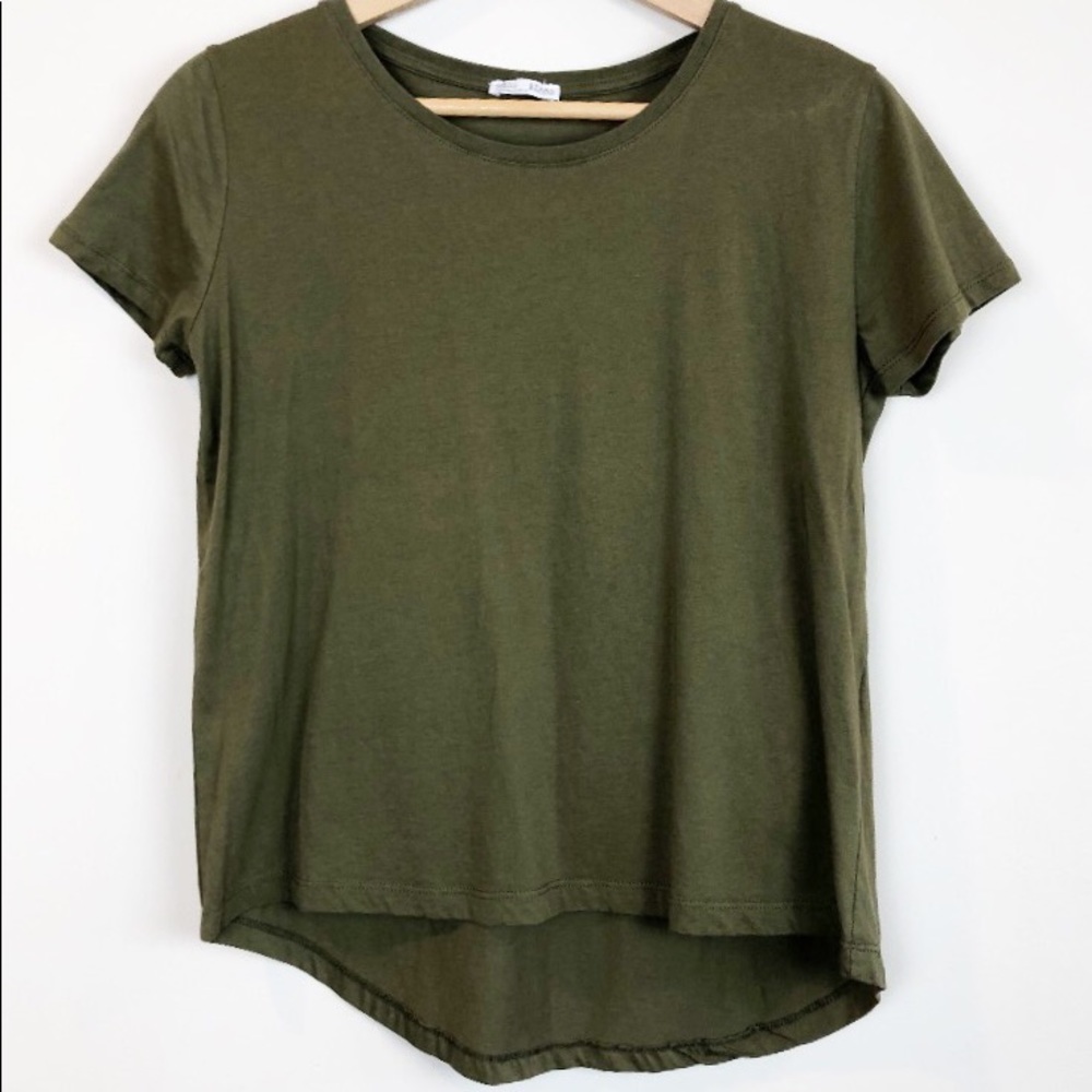 ZARA Olive Green Tee
